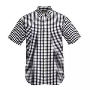 Carhartt Men's Relaxed Fit Short-Sleeve Button-Up Shirt Plaid Gingham - Size 2XL